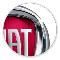 Японские авто 90х. Тазы рулят. Porsche. Коврик круглый FIAT logo