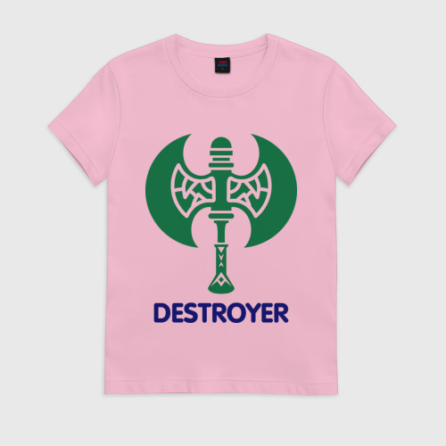 Женская футболка хлопок Orc Fighter - Destroyer Фото 01 Женская футболка хлопок Orc Fighter - Destroyer Фото 01