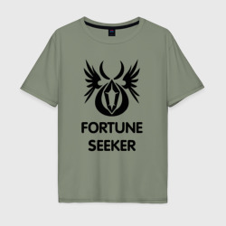 Мужская футболка хлопок Oversize Dwarf Fighter - Fortune Seeker