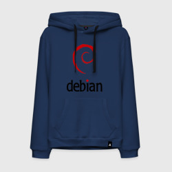 Debian – Мужская толстовка хлопок с принтом купить со скидкой в -9%