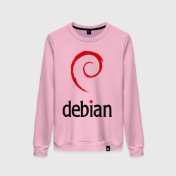 Женский свитшот хлопок Debian