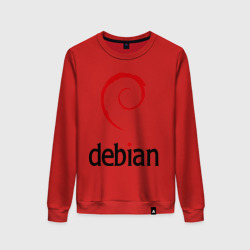 Женский свитшот хлопок Debian