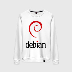 Женский свитшот хлопок Debian