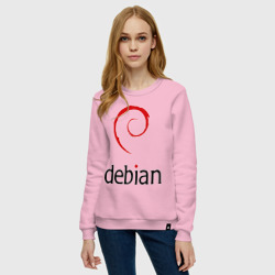 Женский свитшот хлопок Debian - фото 2