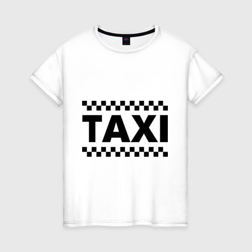 Женская футболка хлопок Taxi