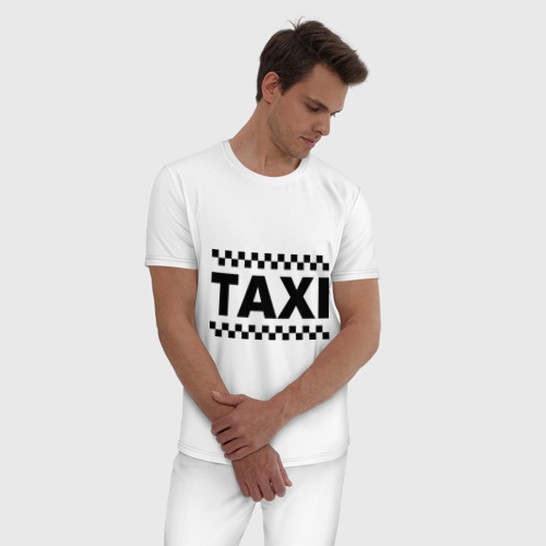 Мужская пижама хлопок Taxi - фото 3