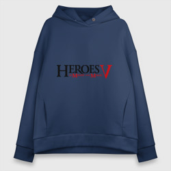 Женское худи Oversize хлопок Heroes V