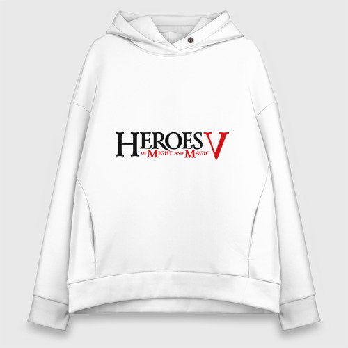 Женское худи Oversize хлопок Heroes V