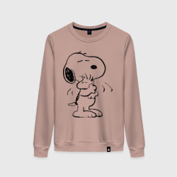 Женский свитшот хлопок Snoopy