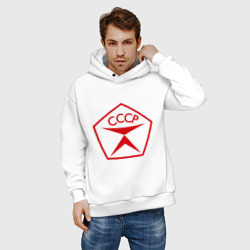 Мужское худи Oversize хлопок СССР знак качества - фото 2