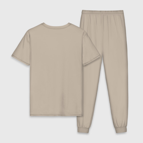 Мужская пижама хлопок Че Гевара, цвет миндальный - фото 2