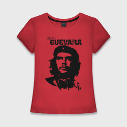 Женская футболка хлопок Slim Че Гевара