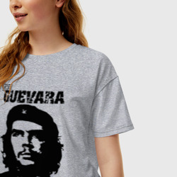 Женская футболка хлопок Oversize Че Гевара - фото 2