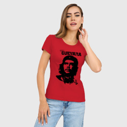 Женская футболка хлопок Slim Че Гевара - фото 2