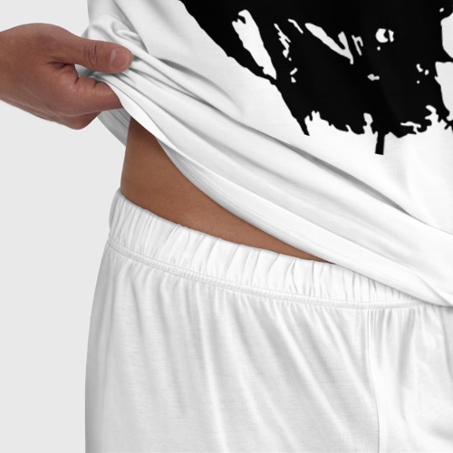 Мужская пижама хлопок Че Гевара, цвет белый - фото 6