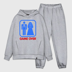 Мужской костюм oversize хлопок Game over