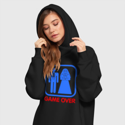 Платье-худи хлопок Game over - фото 2