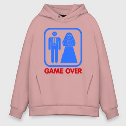 Мужское худи Oversize хлопок Game over