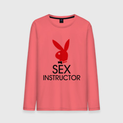 Мужской лонгслив хлопок Sex Instructor