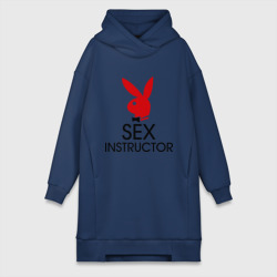 Платье-худи хлопок Sex Instructor