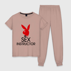Женская пижама хлопок Sex Instructor