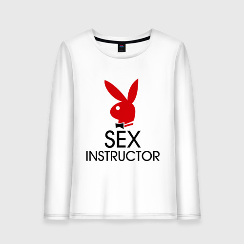 Женский лонгслив хлопок Sex Instructor