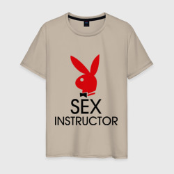 Мужская футболка хлопок Sex Instructor