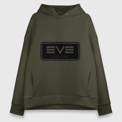 Женское худи Oversize хлопок EVE online