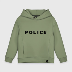 Детское худи Oversize хлопок Police