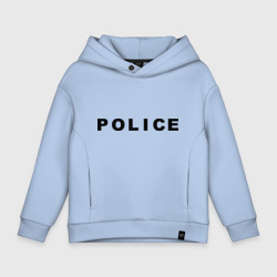 Детское худи Oversize хлопок Police