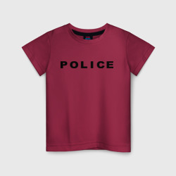 Детская футболка хлопок Police