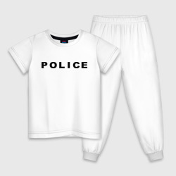 Детская пижама хлопок POLICE