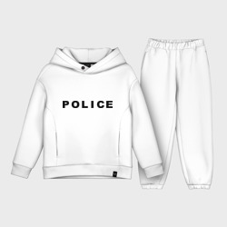 Детский костюм хлопок Oversize Police