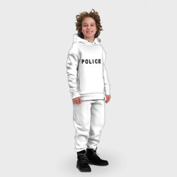 Детский костюм хлопок Oversize Police - фото 2