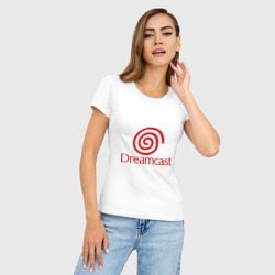 Женская футболка хлопок Slim Dreamcast - фото 2