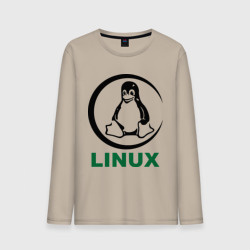 Мужской лонгслив хлопок Linux