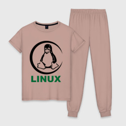 Женская пижама хлопок Linux