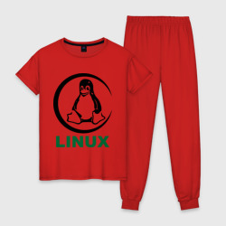 Женская пижама хлопок Linux