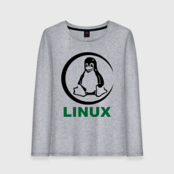 Женский лонгслив хлопок Linux