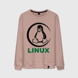 Мужской свитшот хлопок Linux