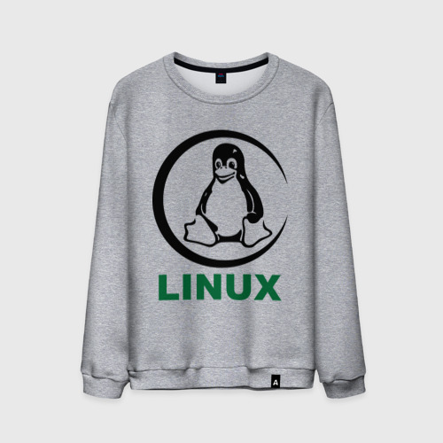 Мужской свитшот хлопок Linux Фото 01 Мужской свитшот хлопок Linux Фото 01