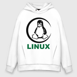 Мужское худи Oversize хлопок Linux