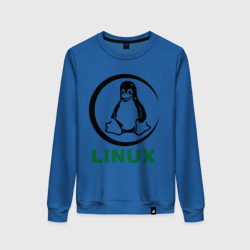 Женский свитшот хлопок Linux