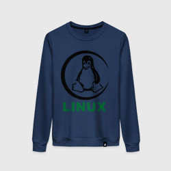 Женский свитшот хлопок Linux