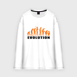 Женский лонгслив oversize хлопок Evolution to admin