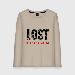 Женский лонгслив хлопок Lost