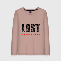 Женский лонгслив хлопок Lost