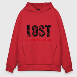 Мужское худи Oversize хлопок Lost