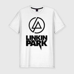 Мужская футболка хлопок Slim Linkin Park