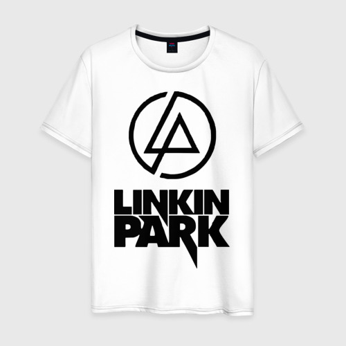 Мужская футболка хлопок Linkin Park, цвет белый